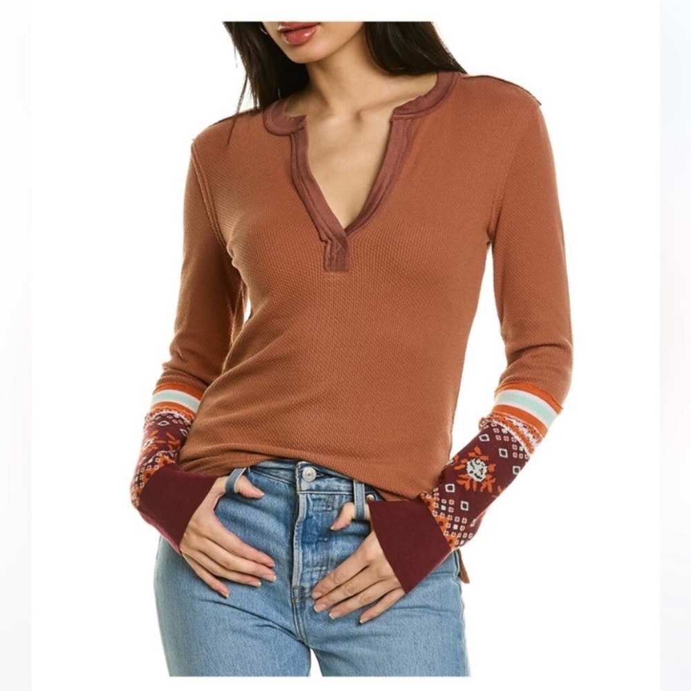 NWT Free people mikah layering cuff in autumn combo